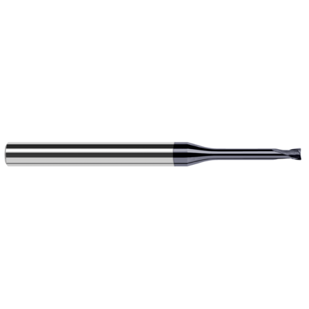 HARVEY TOOL End Mill for Hardened Steels - Corner Radius, 0.0930" (3/32), Material - Machining: Carbide 999093-C6